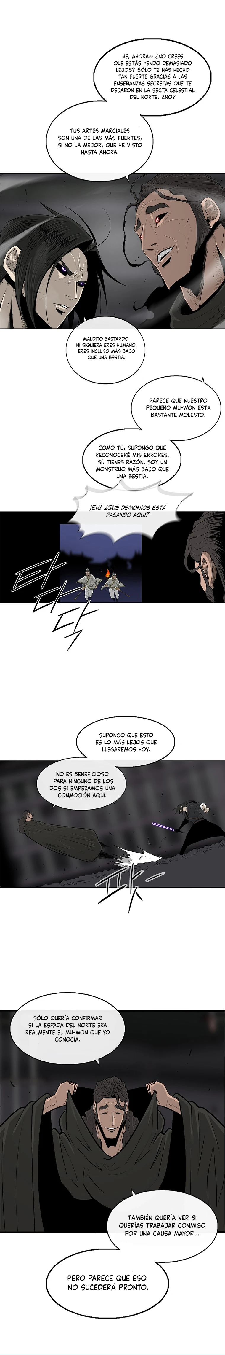 La leyenda de la espada del norte capítulo 98, página 14