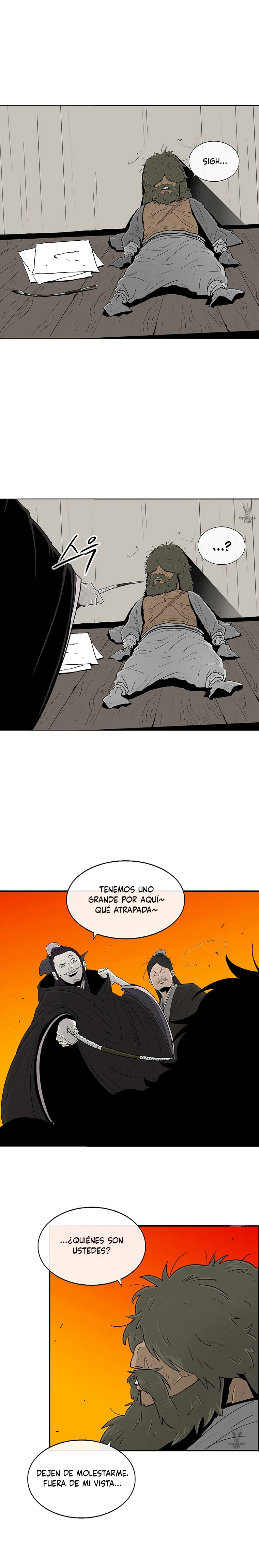 La leyenda de la espada del norte capítulo 98, página 21