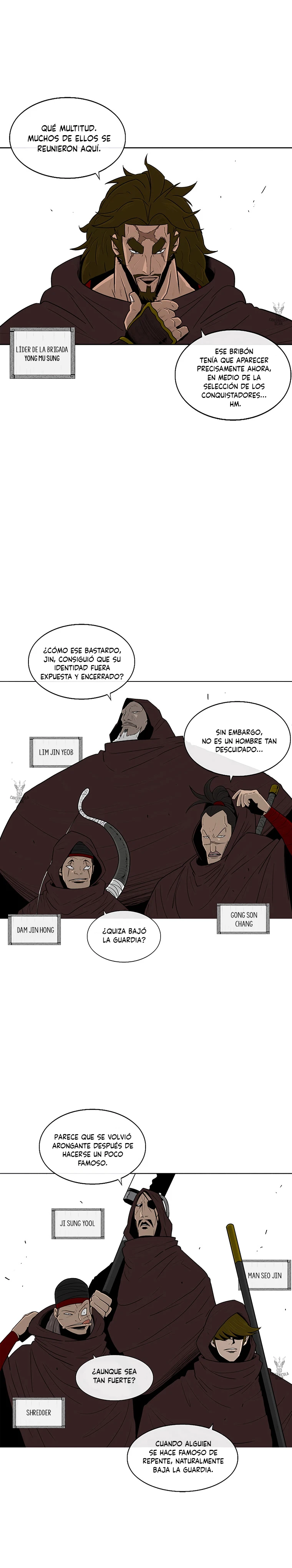 La leyenda de la espada del norte capítulo 99, página 7