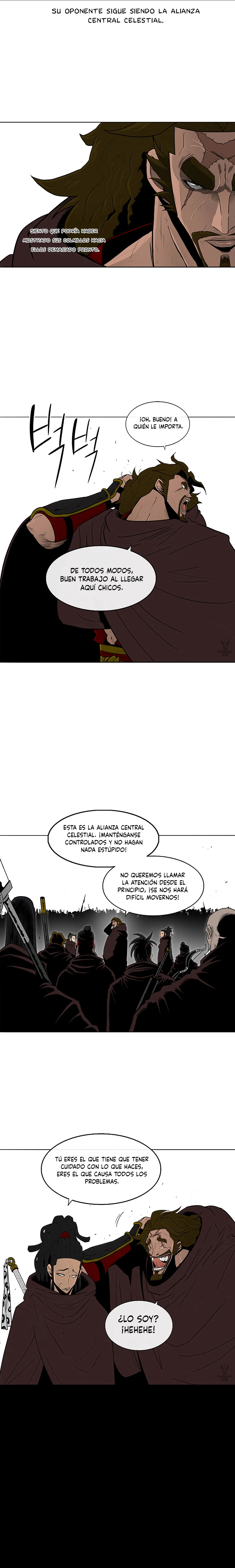 La leyenda de la espada del norte capítulo 99, página 9