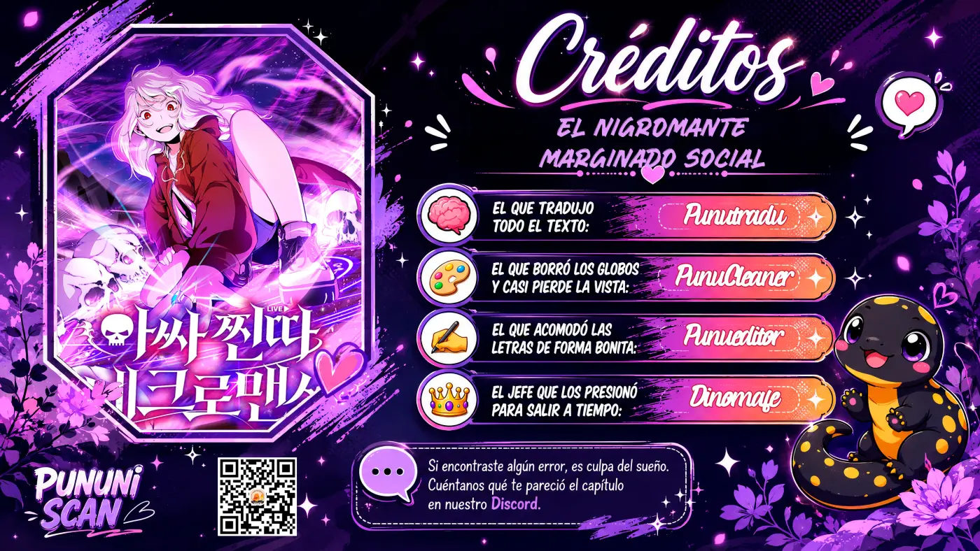 La nigromante marginada social capítulo 11, página 1