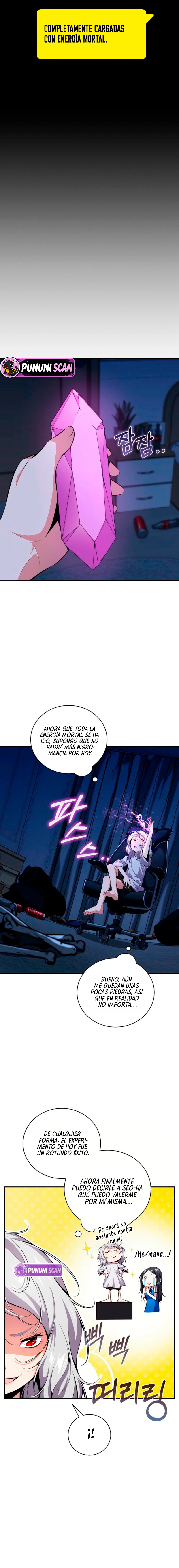 La nigromante marginada social capítulo 3, página 8