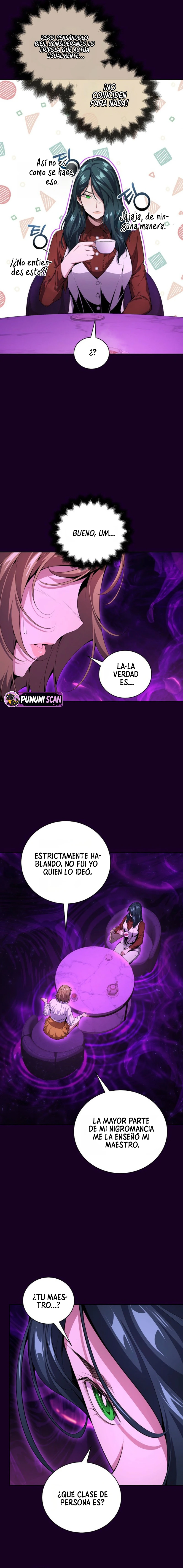 La nigromante marginada social capítulo 6, página 8