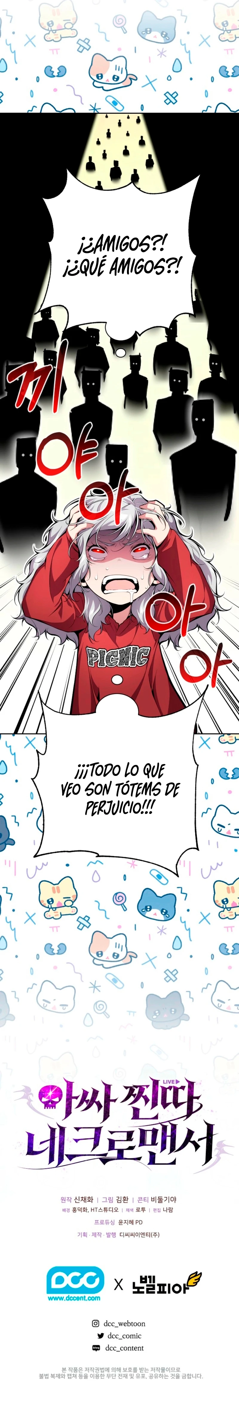 La nigromante marginada social capítulo 9, página 24