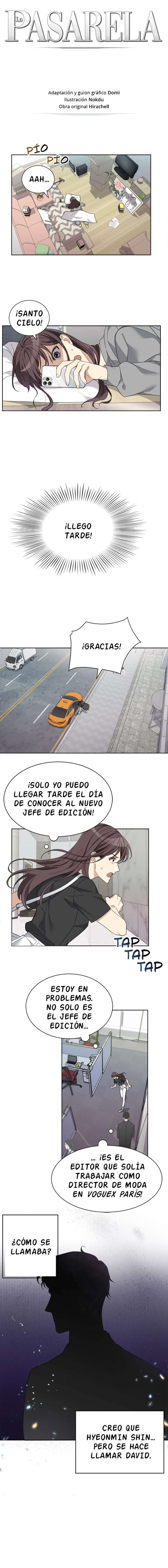 La pasarela capítulo 1, página 5