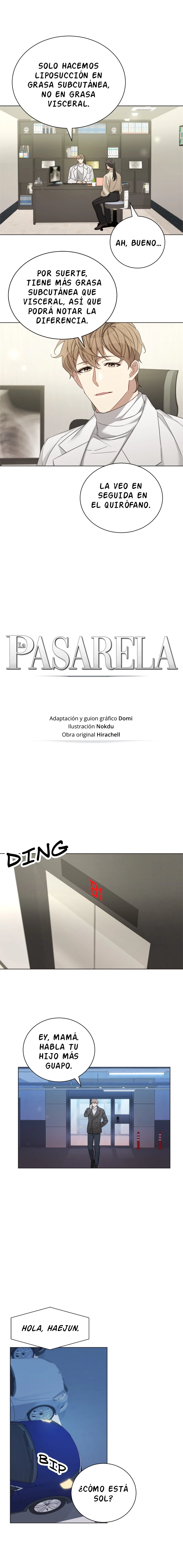La pasarela capítulo 28, página 3