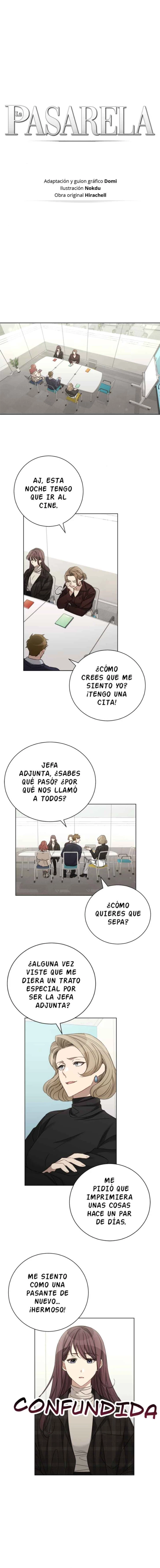 La pasarela capítulo 35, página 3