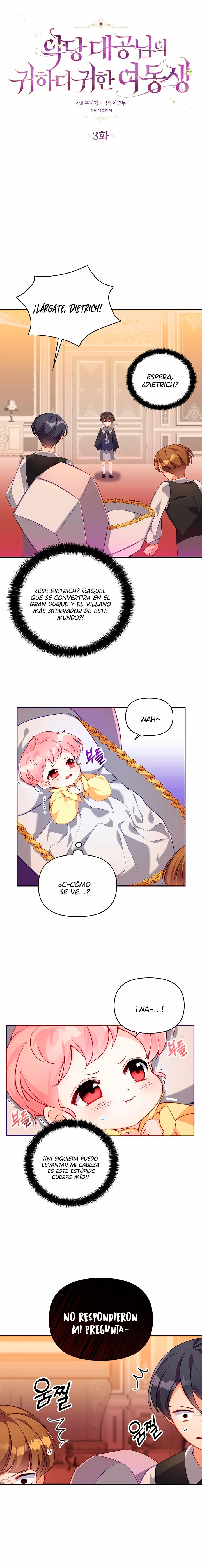La Preciosa Hermana Del Gran Duque Villano capítulo 3, página 3