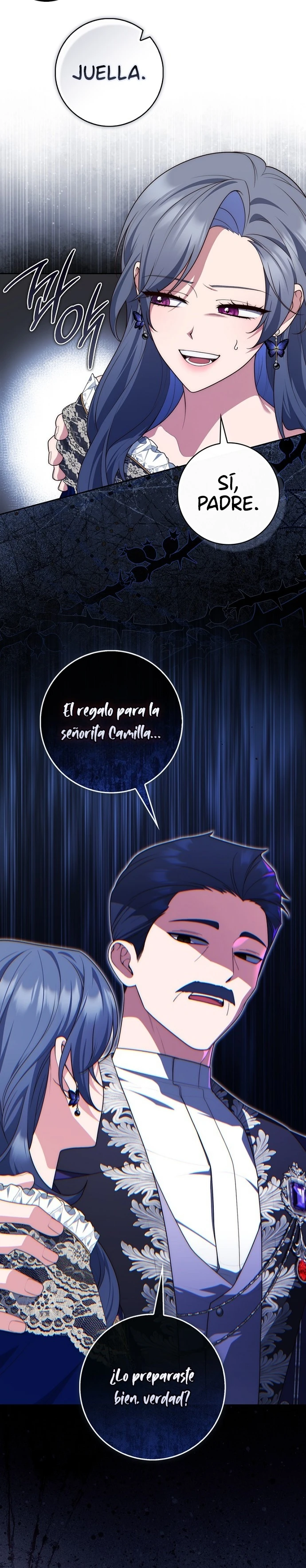 La Princesa adivina que puede ver fantasmas capítulo 172, página 4