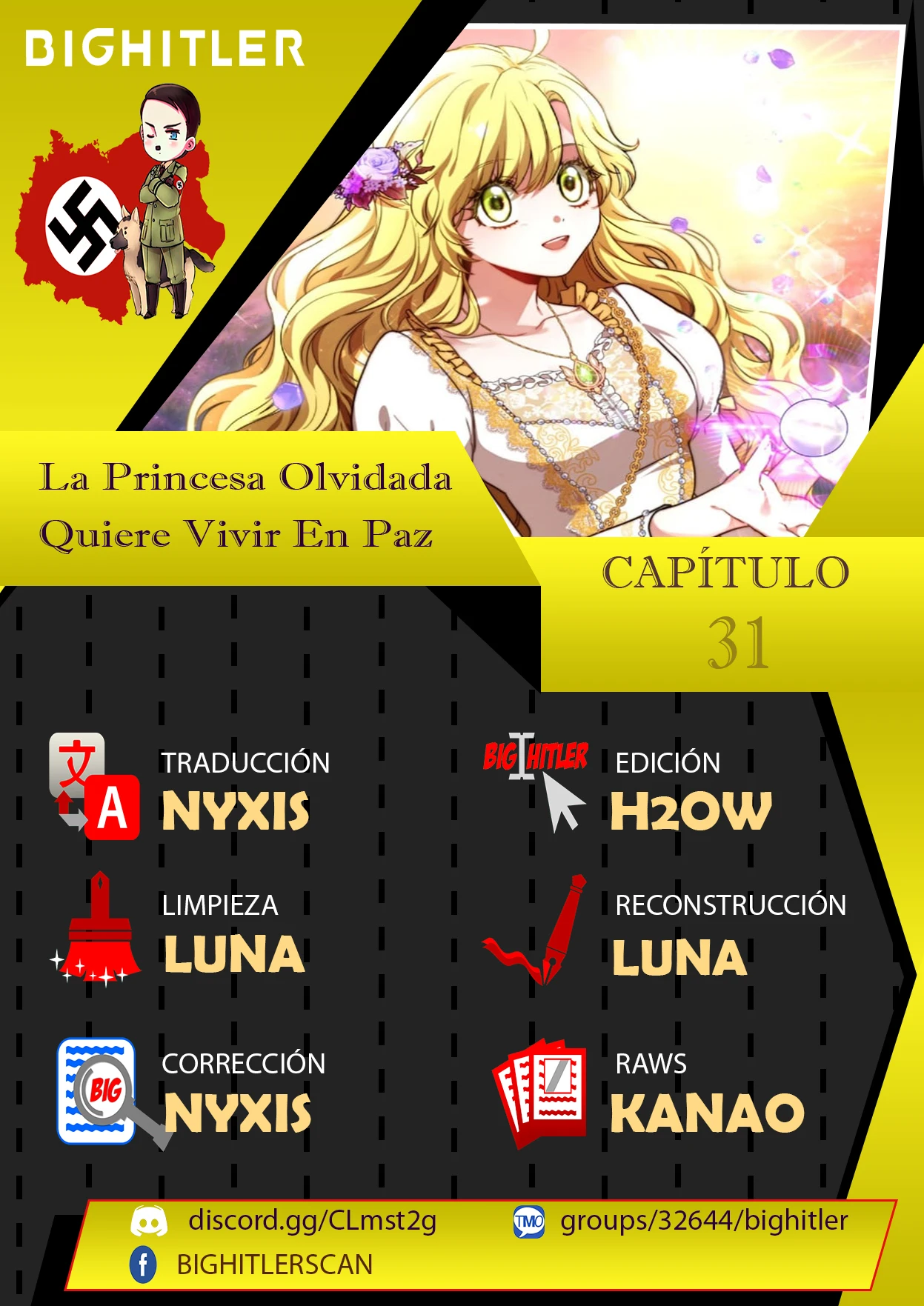 La princesa olvidada quiere vivir en paz capítulo 31, página 1