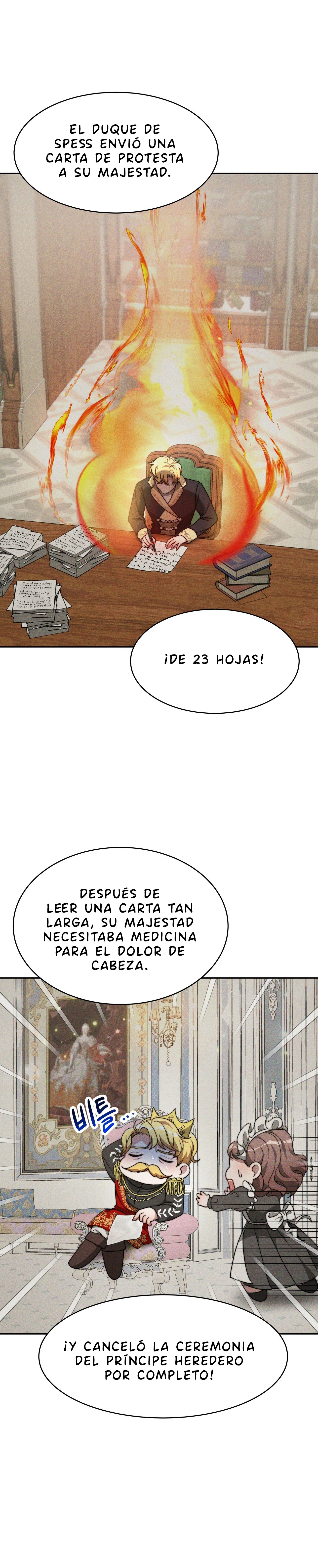 La princesa olvidada quiere vivir en paz capítulo 32, página 8