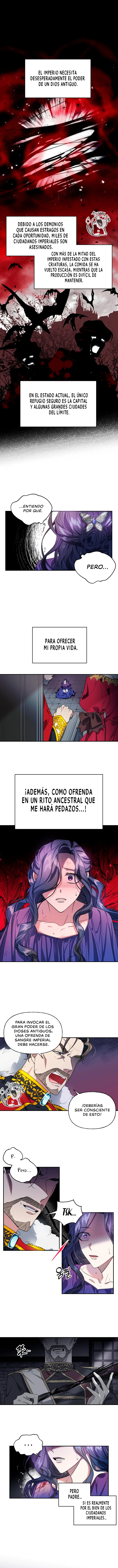 La princesa sacrificada capítulo 1, página 6