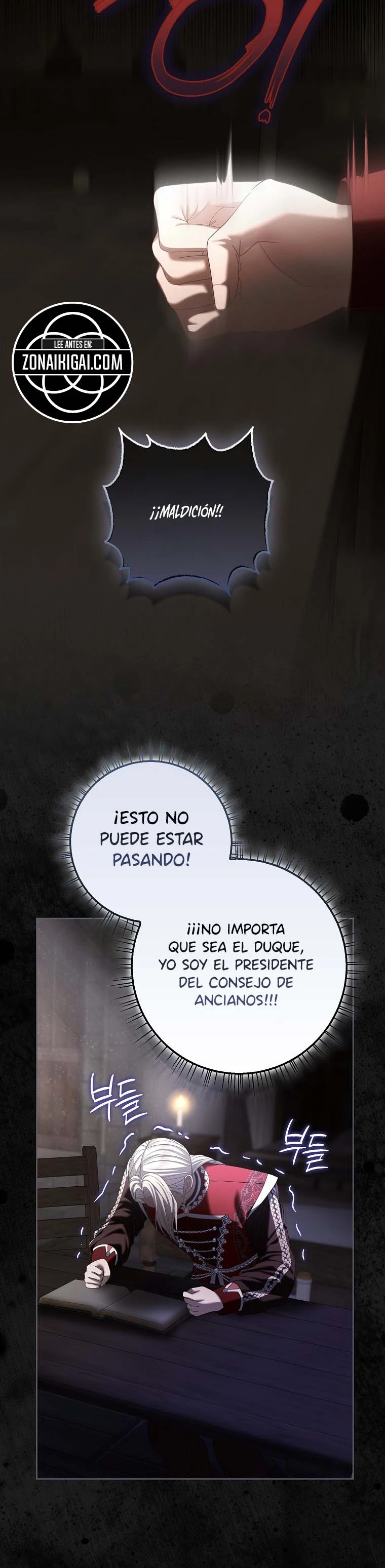 La señorita con una enfermedad terminal se infiltra en la casa del villano capítulo 54, página 15