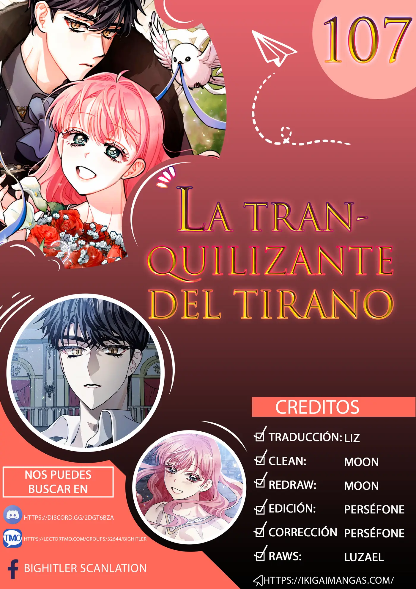 La tranquilizante del tirano capítulo 107, página 1