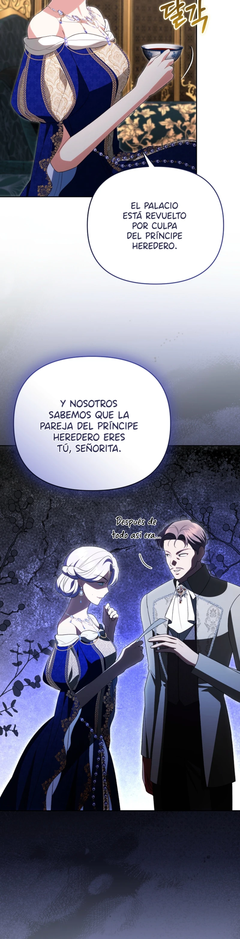 Le Robé La Primera Noche Al Despreciable Príncipe Heredero capítulo 25, página 11