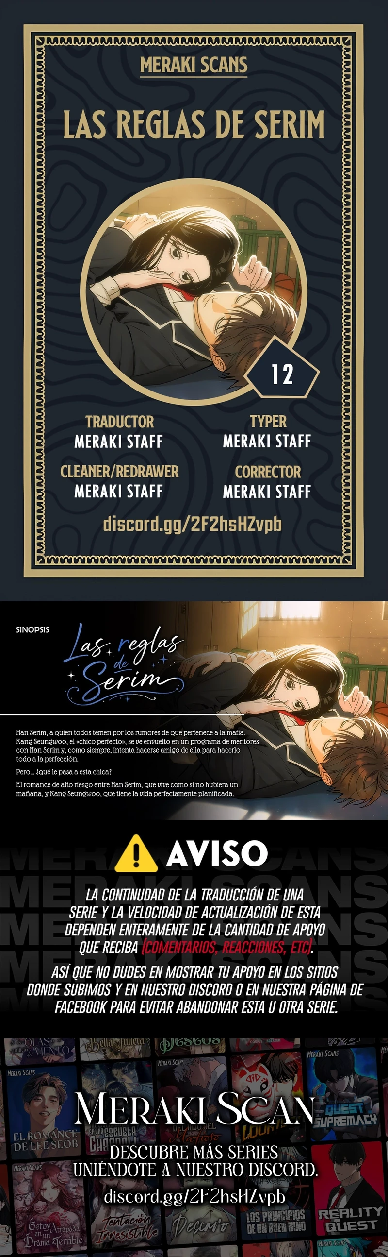 Los principios de Serim capítulo 12, página 1