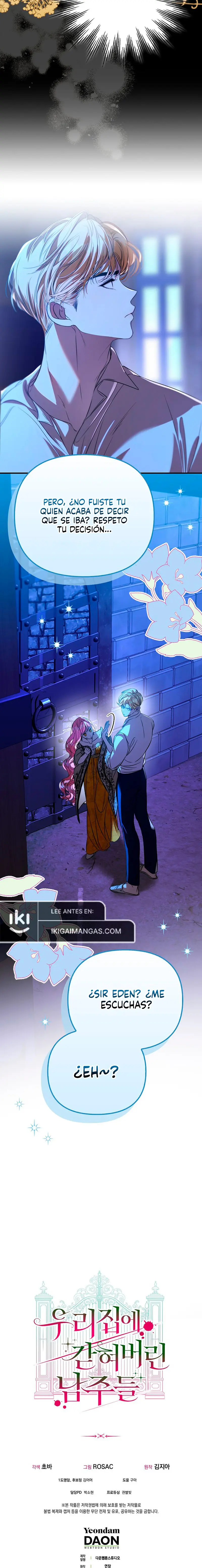 Los Protagonistas Masculinos Están Atrapados En Mi Casa capítulo 36, página 9