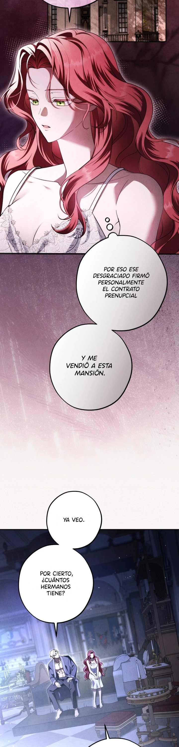Maté a mi esposo y heredé su mansión capítulo 1, página 12