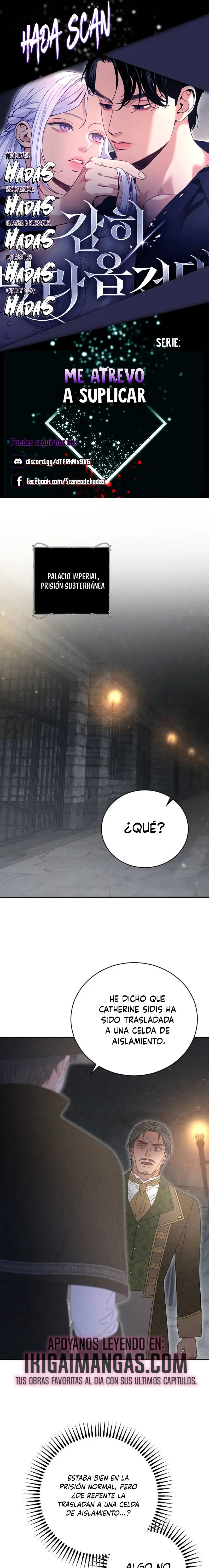 Me Atrevo A Suplicar capítulo 32, página 1