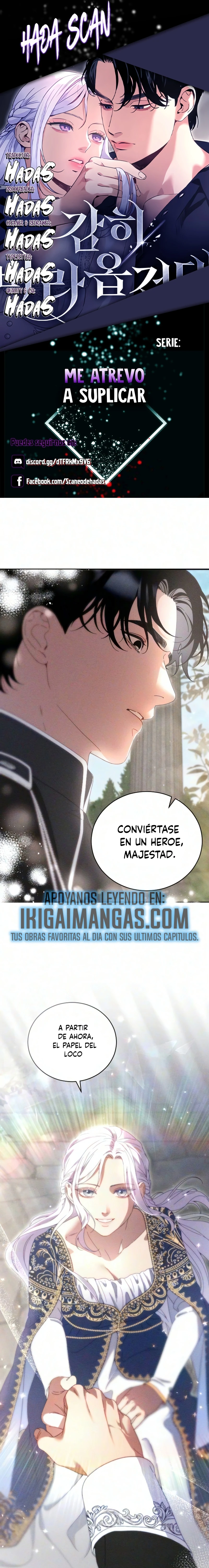 Me Atrevo A Suplicar capítulo 43, página 1