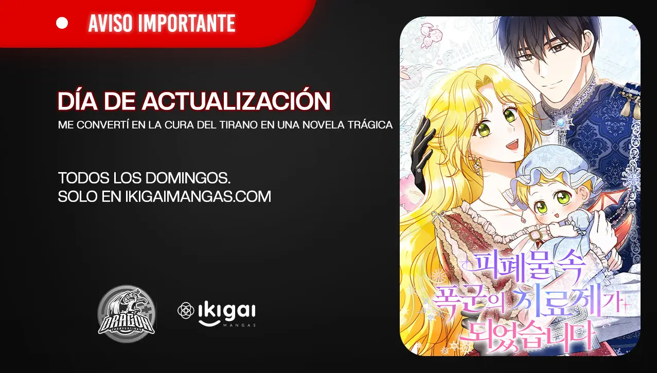 Me convertí en la cura del tirano en una novela trágica. capítulo 21.5, página 1