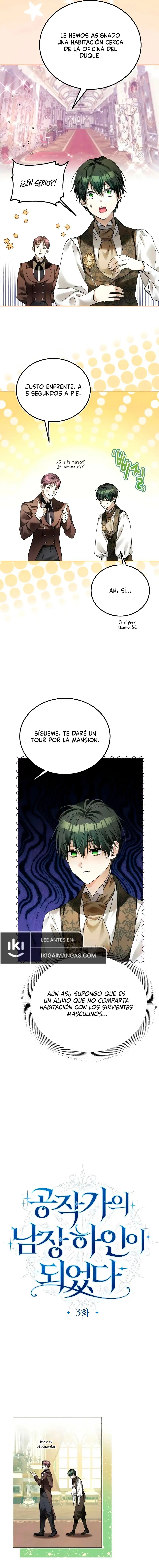 Me Convertí En La Sirvienta Travestida Del Duque capítulo 3, página 4