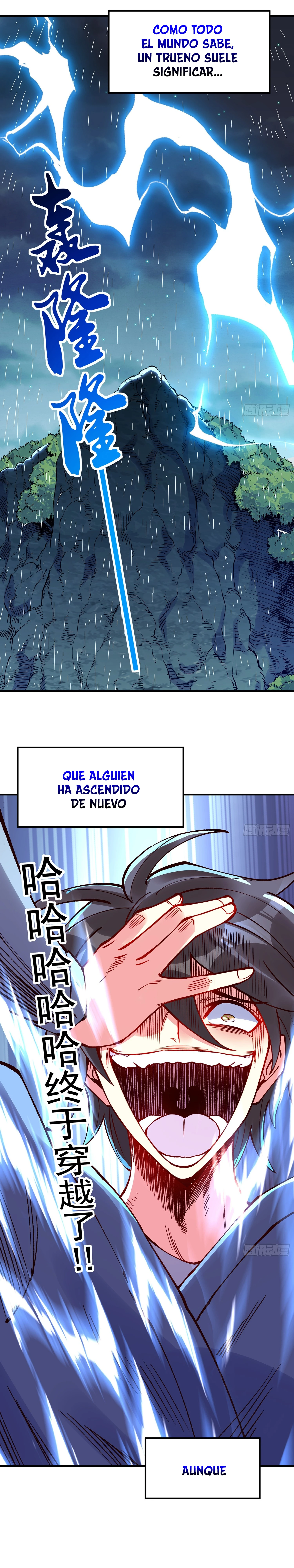 Me convertí en un pez gordo en la tabla de clasificación celestial capítulo 0, página 1
