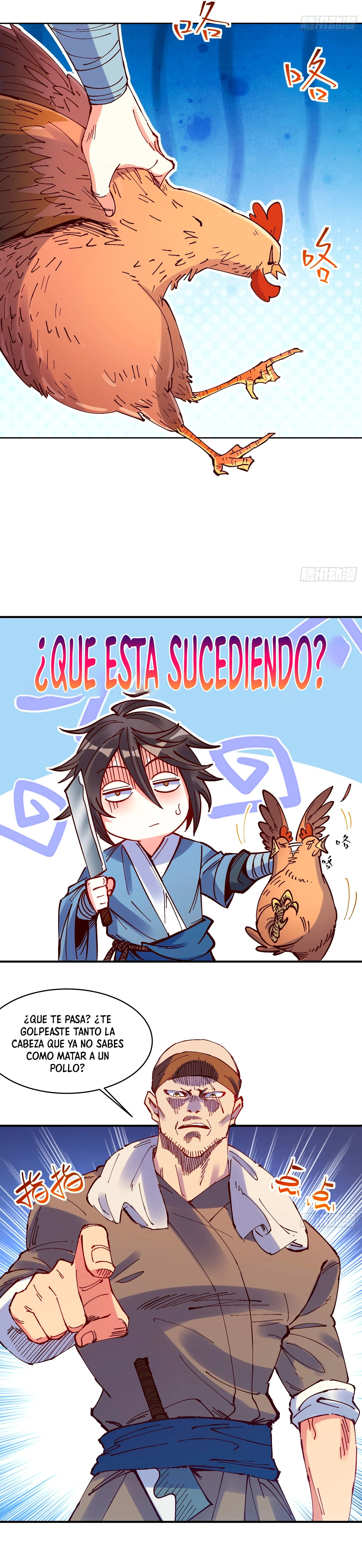 Me convertí en un pez gordo en la tabla de clasificación celestial capítulo 1, página 27