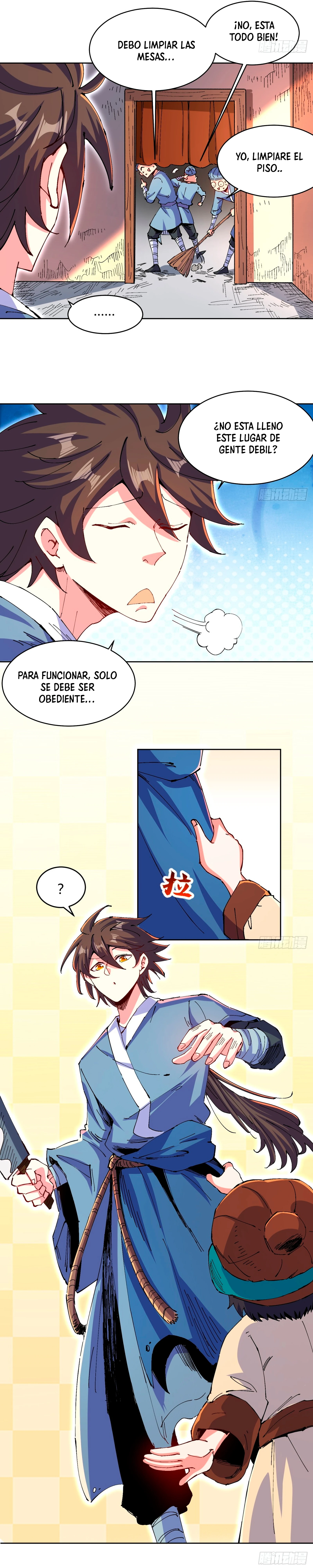 Me convertí en un pez gordo en la tabla de clasificación celestial capítulo 2, página 12