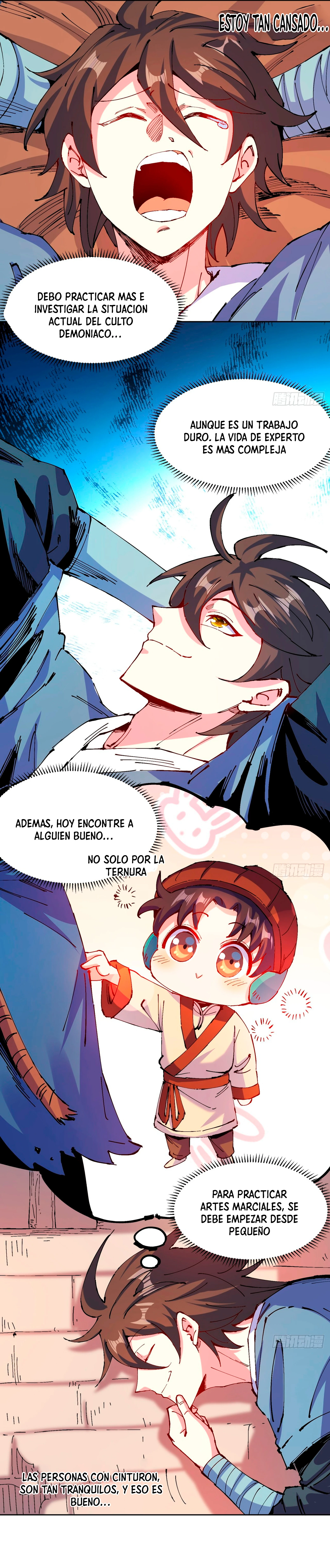 Me convertí en un pez gordo en la tabla de clasificación celestial capítulo 2, página 15