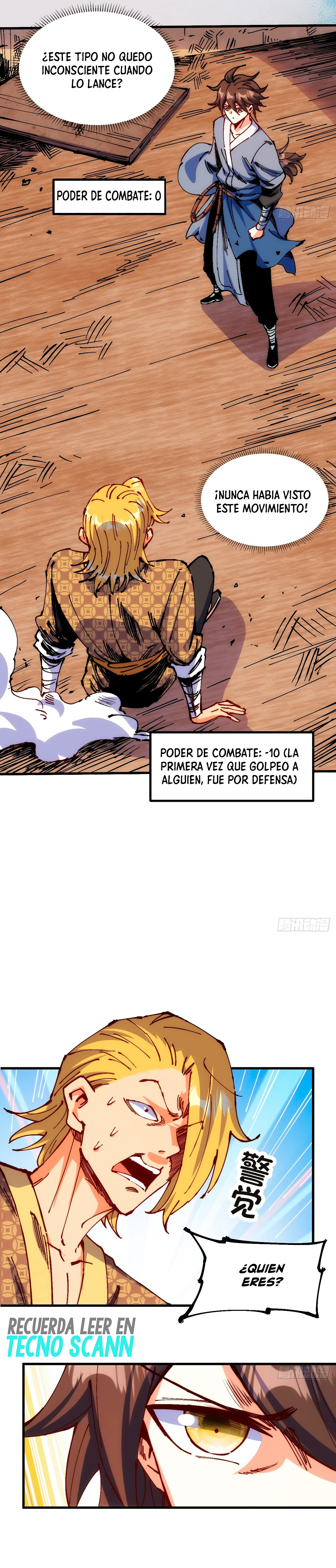Me convertí en un pez gordo en la tabla de clasificación celestial capítulo 3, página 10