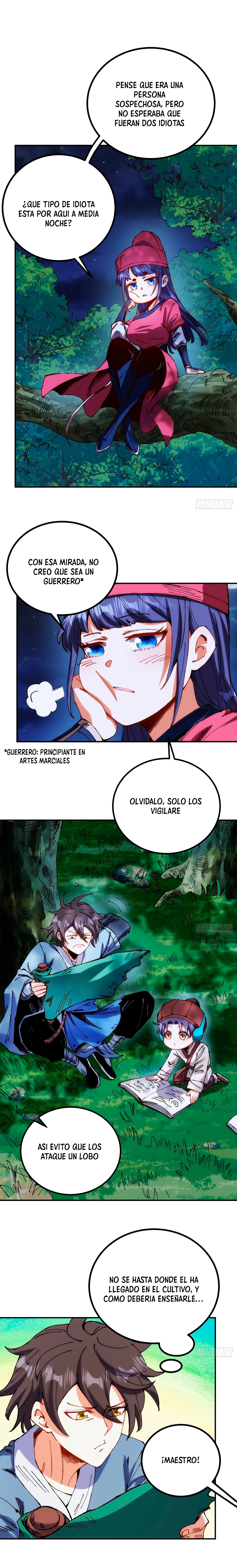 Me convertí en un pez gordo en la tabla de clasificación celestial capítulo 4, página 11
