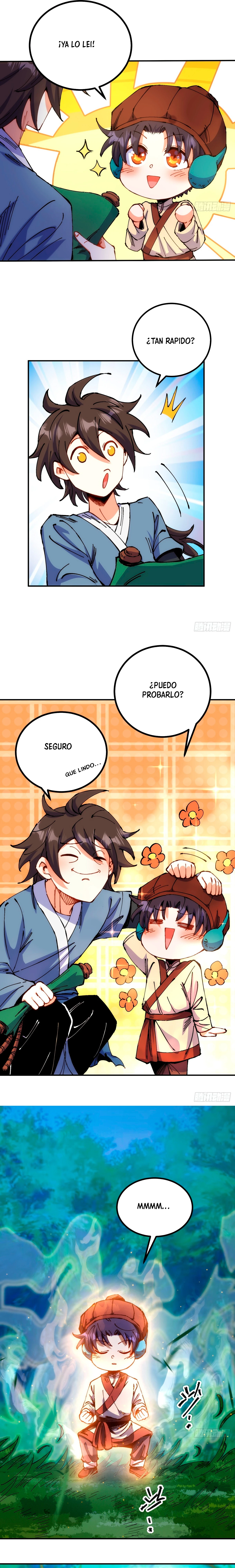 Me convertí en un pez gordo en la tabla de clasificación celestial capítulo 4, página 12