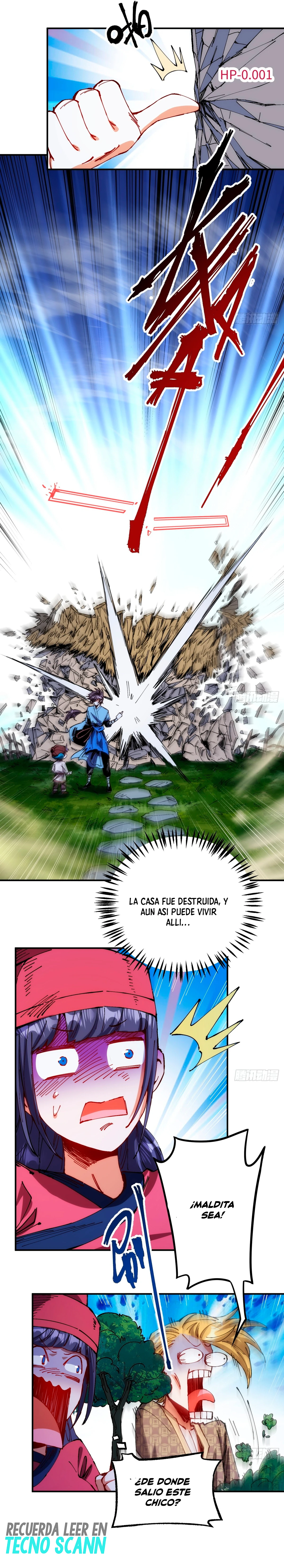 Me convertí en un pez gordo en la tabla de clasificación celestial capítulo 5, página 4