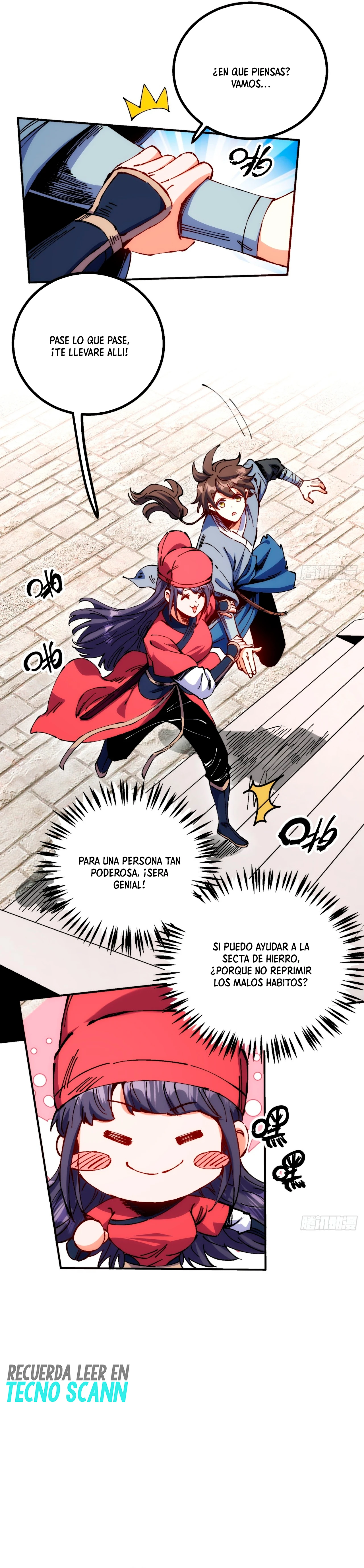Me convertí en un pez gordo en la tabla de clasificación celestial capítulo 6, página 7
