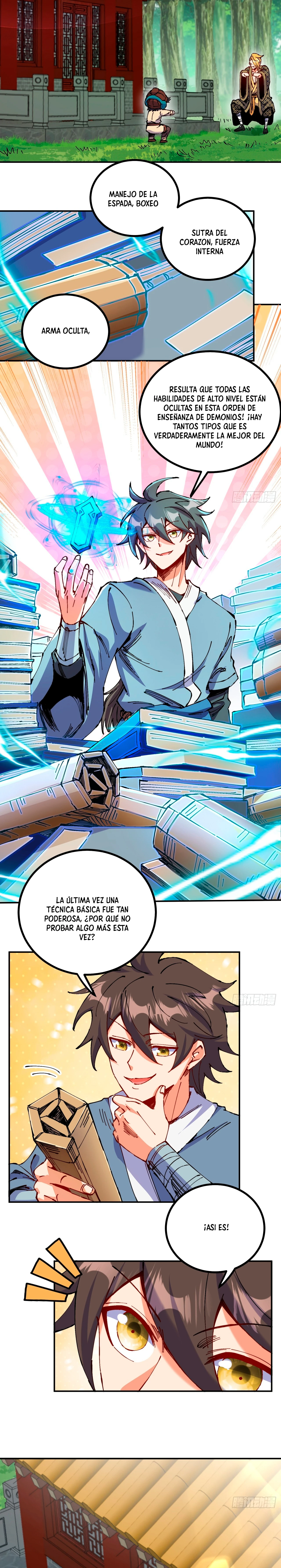 Me convertí en un pez gordo en la tabla de clasificación celestial capítulo 7, página 3