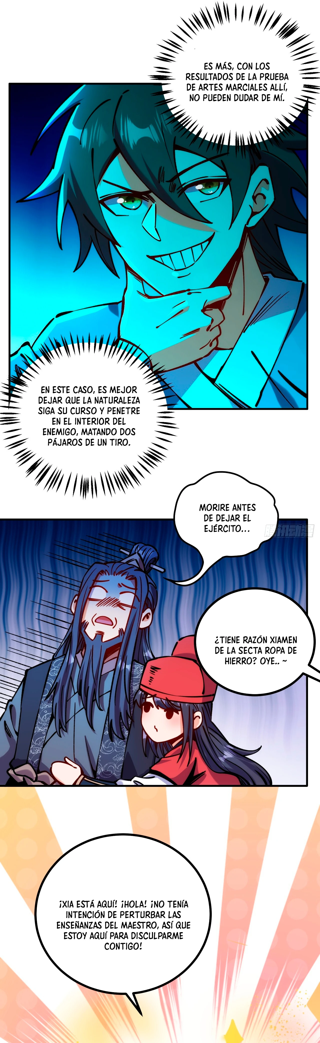 Me convertí en un pez gordo en la tabla de clasificación celestial capítulo 8, página 5