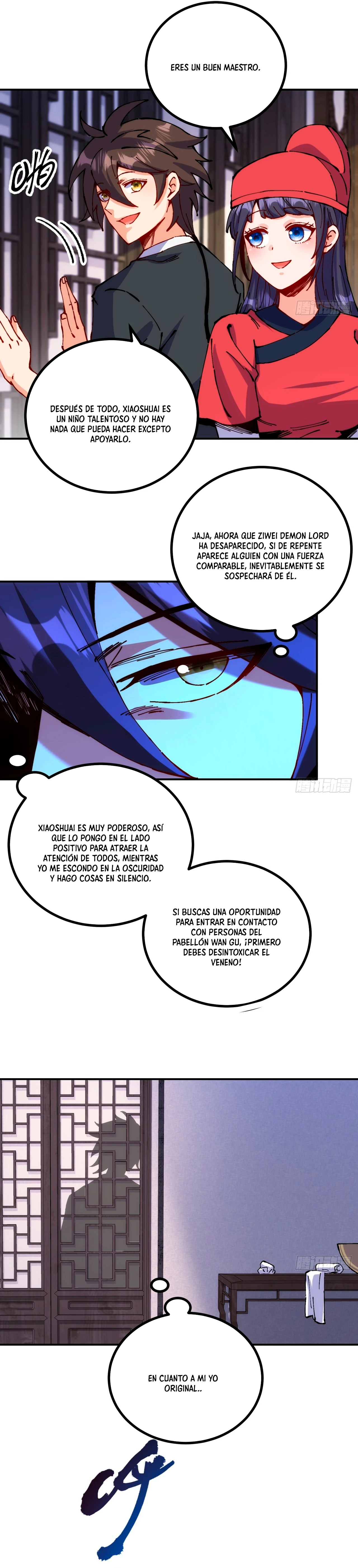 Me convertí en un pez gordo en la tabla de clasificación celestial capítulo 9, página 15