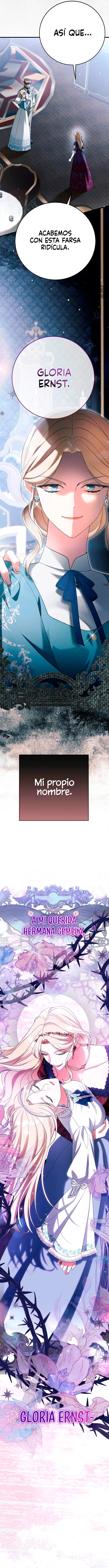 Mi gemela me robó el lugar como su esposa. capítulo 1, página 6