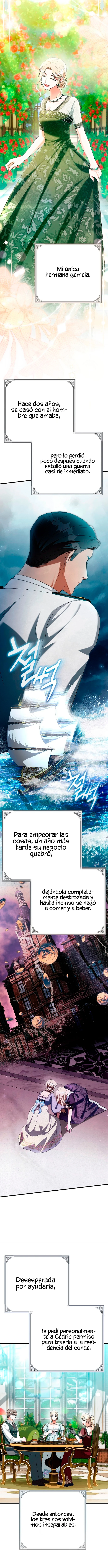 Mi gemela me robó el lugar como su esposa. capítulo 1, página 11