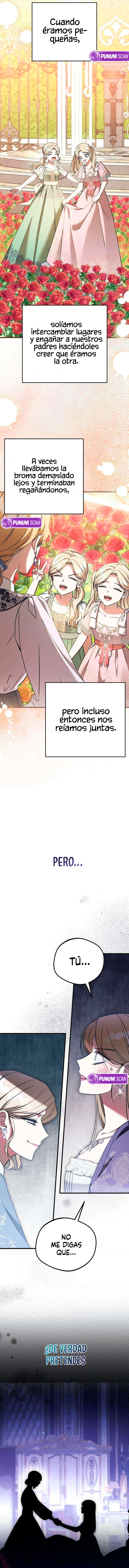 Mi gemela me robó el lugar como su esposa. capítulo 4, página 3
