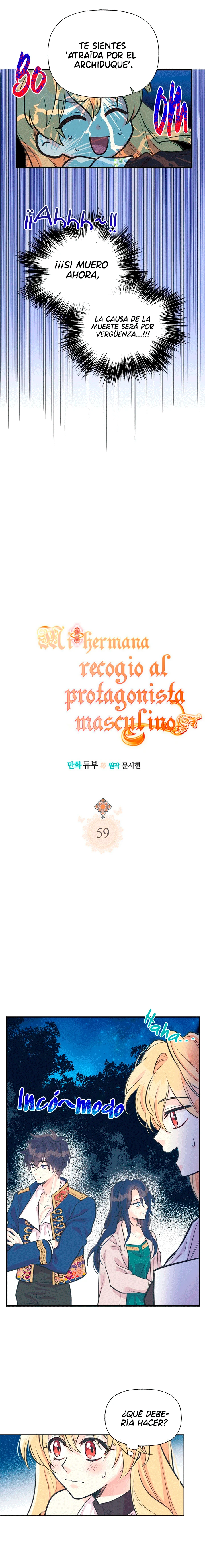 Mi hermana recogió al protagonista masculino capítulo 59, página 8