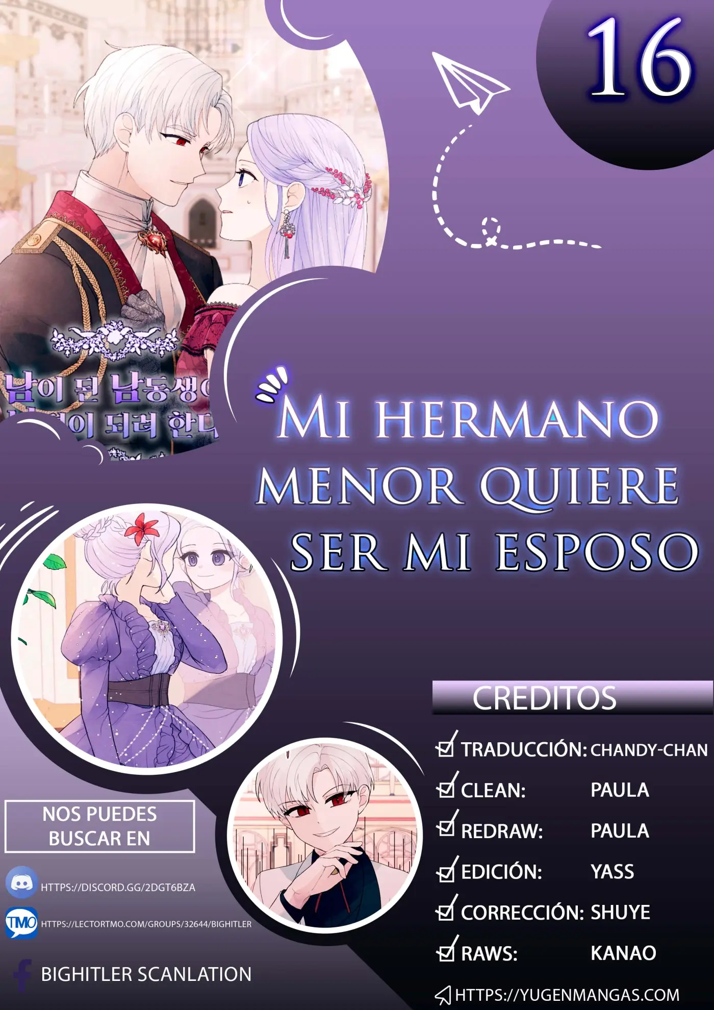 Mi hermano menor quiere ser mi esposo capítulo 16, página 1