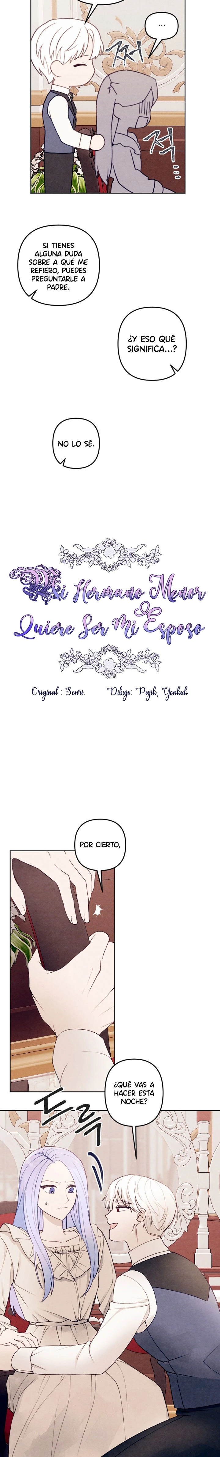 Mi hermano menor quiere ser mi esposo capítulo 22, página 11