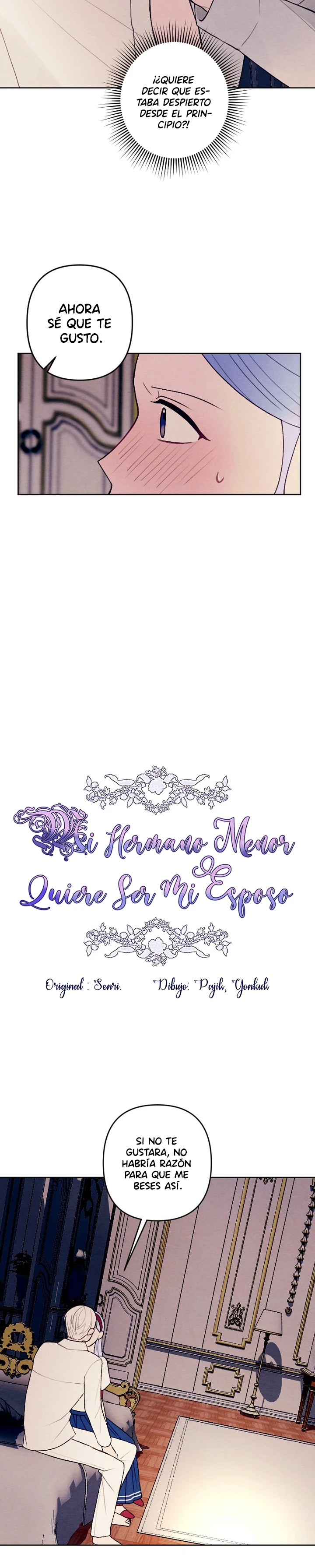 Mi hermano menor quiere ser mi esposo capítulo 32, página 12