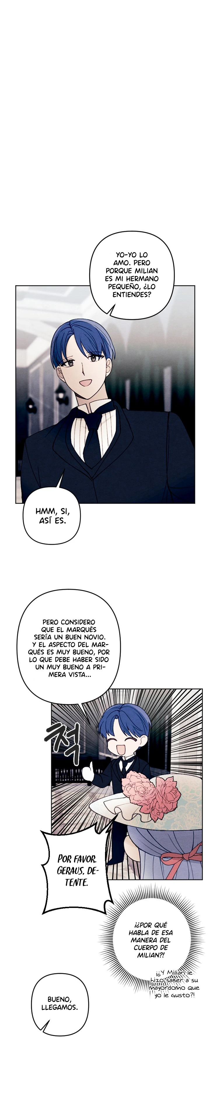 Mi hermano menor quiere ser mi esposo capítulo 32, página 27