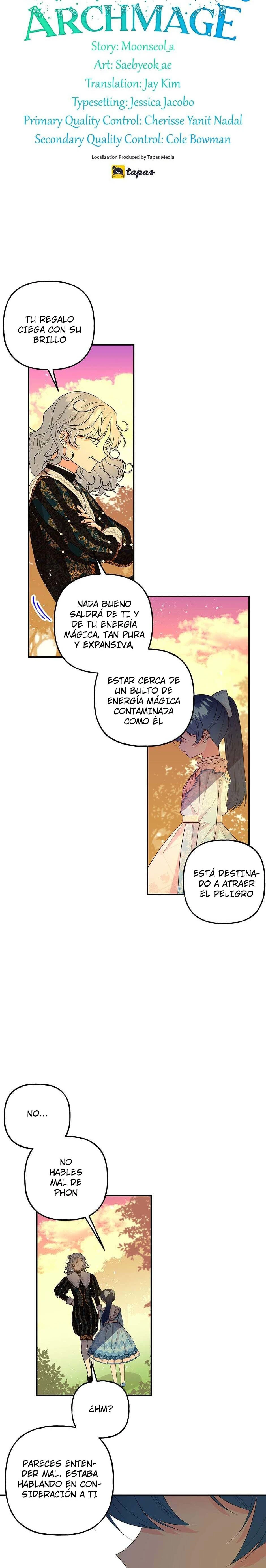 Mi papa es el archimago capítulo 100, página 5