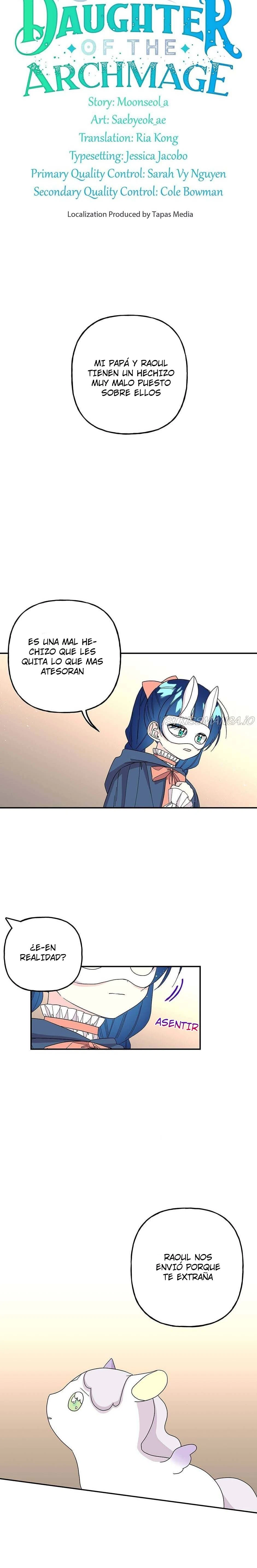 Mi papa es el archimago capítulo 114, página 5