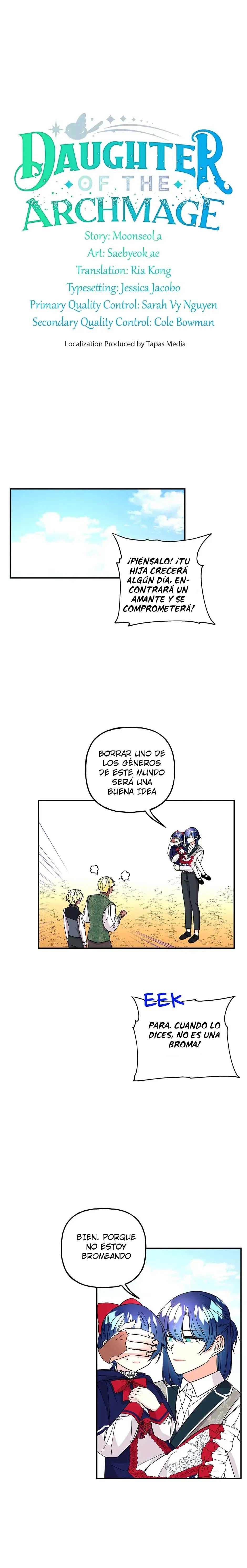Mi papa es el archimago capítulo 123, página 2