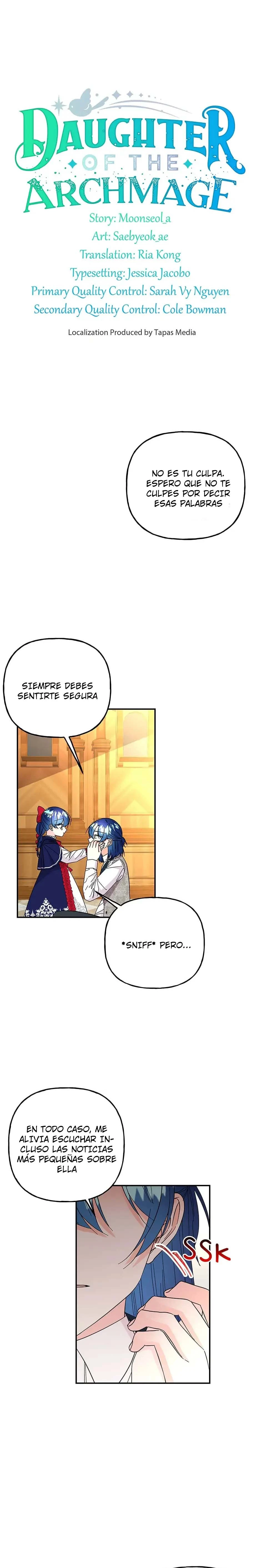 Mi papa es el archimago capítulo 124, página 2